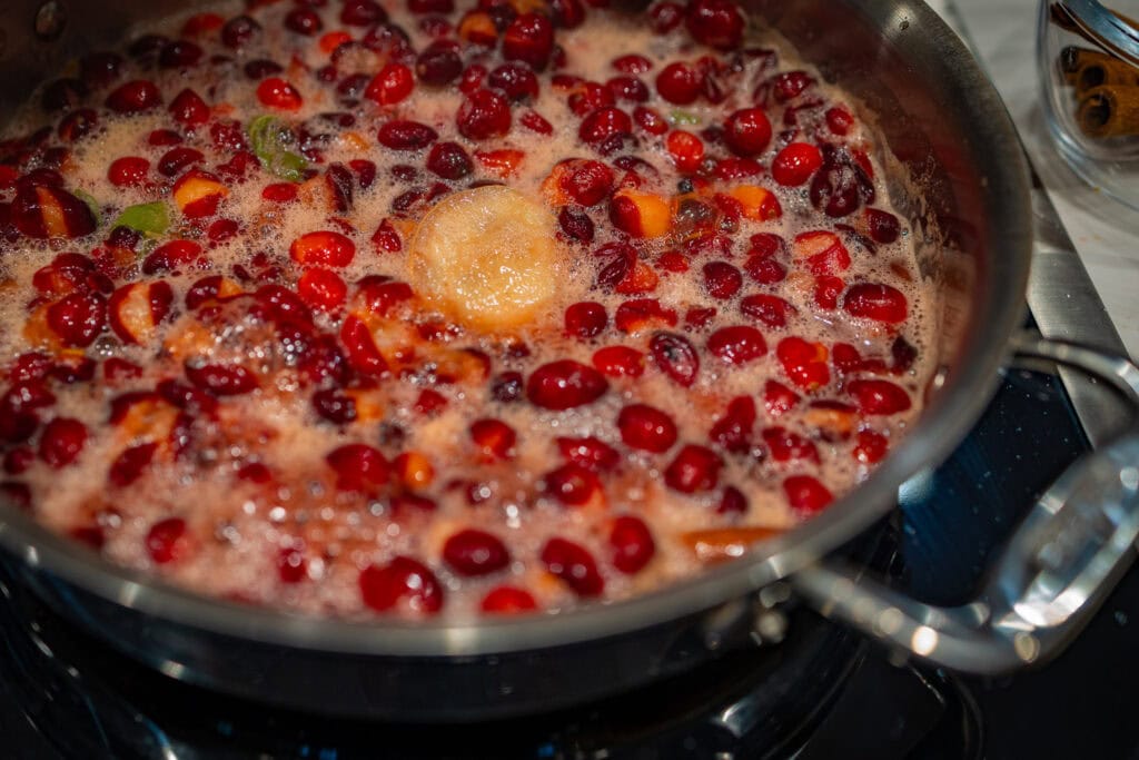 Fresh Cranberry Sauce with Orange and Ginger | Chef's Table at Elim Park